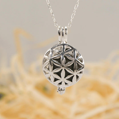 Flower of Life Aromatherapy Locket | Rituals by Belen