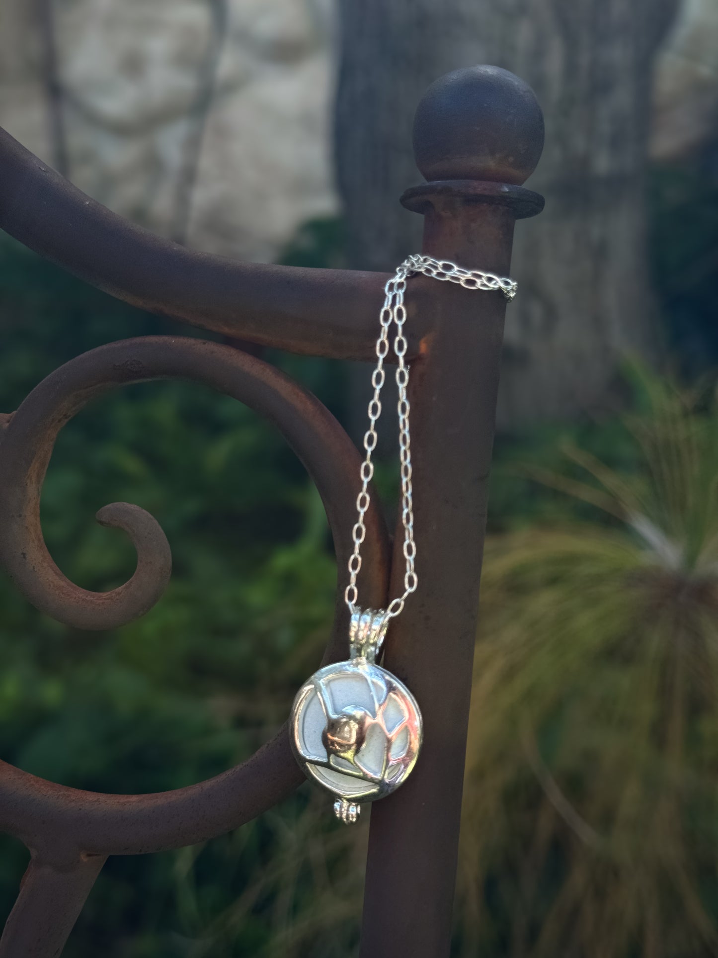 Flower of Life Aromatherapy Locket | Rituals by Belen
