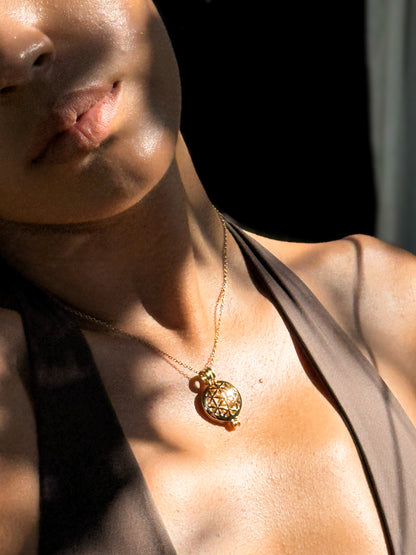 Flower of Life Aromatherapy Locket | Rituals by Belen